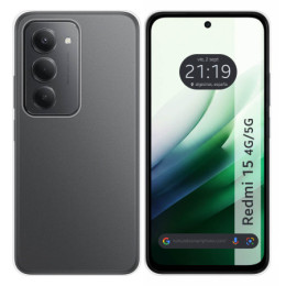 Funda Silicona Gel TPU Transparente para Xiaomi Redmi 15 4G / 5G