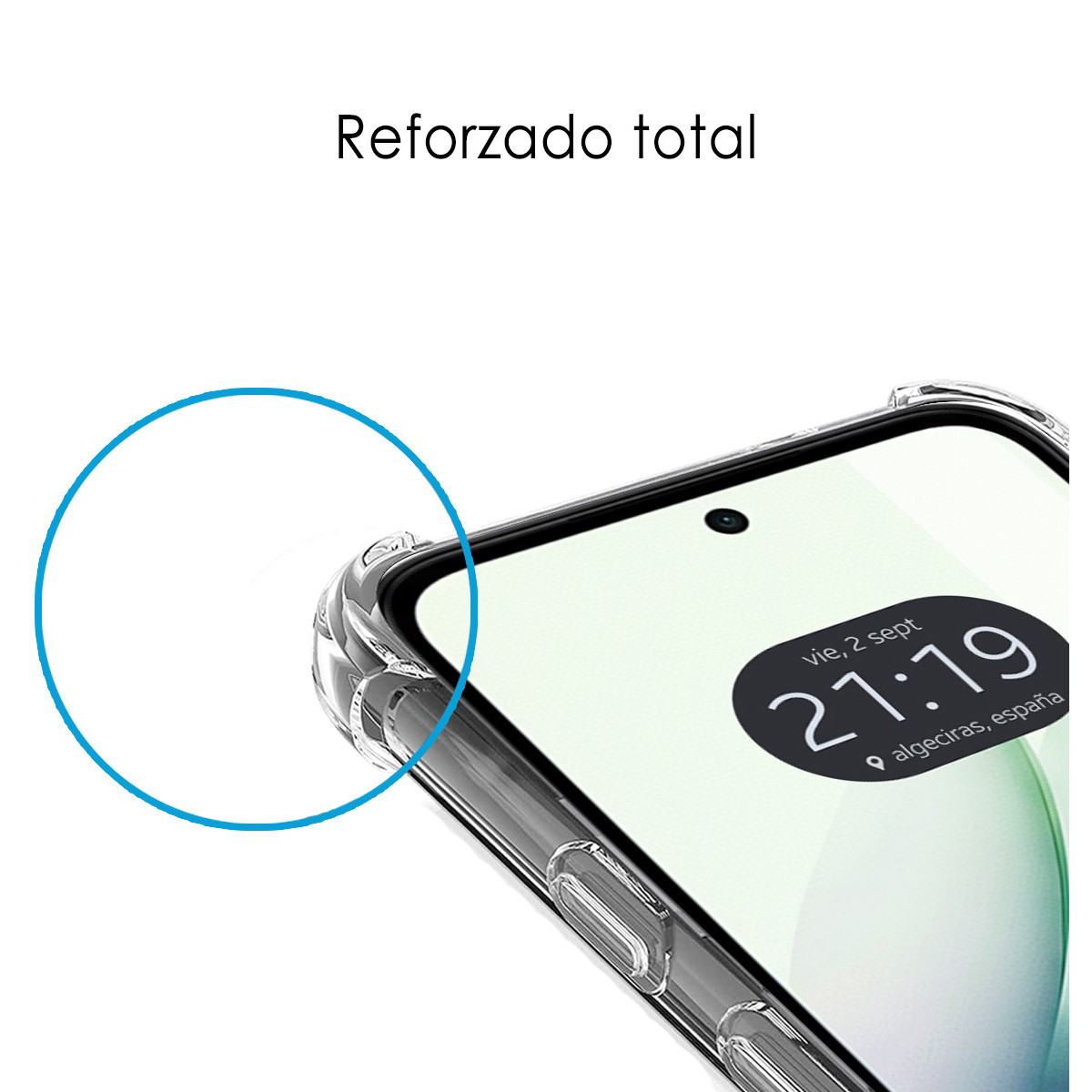 Funda Silicona Antigolpes Transparente para Xiaomi Redmi 15 4G / 5G