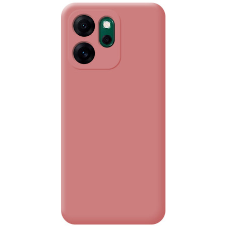 Funda Silicona Líquida Ultra Suave para Oppo Reno 14 F / 14F 5G color Rosa