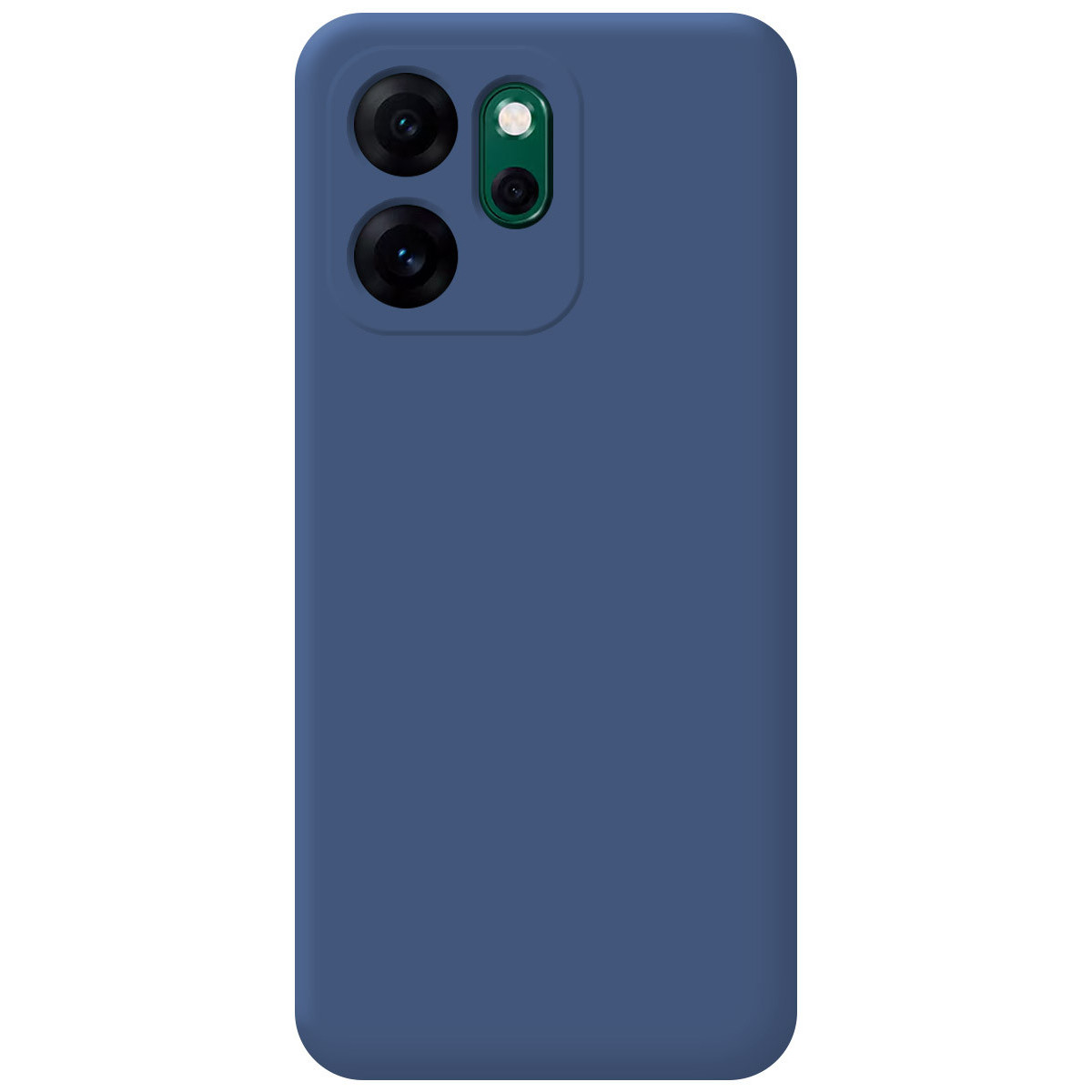 Funda Silicona Líquida Ultra Suave para Oppo Reno 14 FS / 14FS 5G color Azul