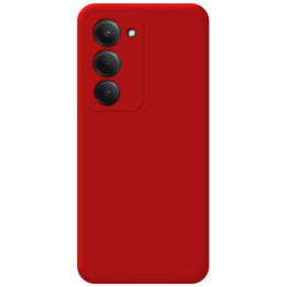 Funda Silicona Líquida Ultra Suave para Xiaomi Redmi 15 4G / 5G color Roja 2