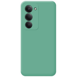 Funda Silicona Líquida Ultra Suave para Xiaomi Redmi 15 4G / 5G color Verde 2