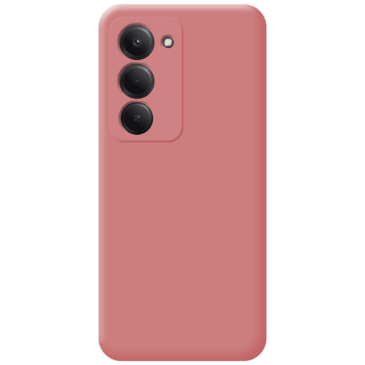 Funda Silicona Líquida Ultra Suave para Xiaomi Redmi 15 4G / 5G color Rosa