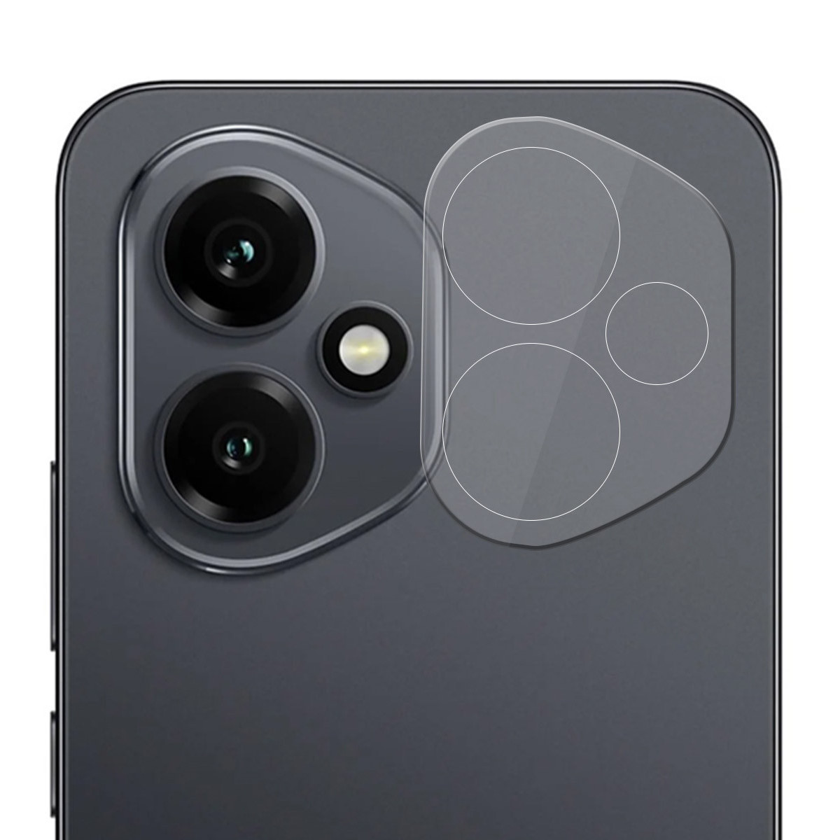 Protector Cristal Templado Cámara Trasera para Huawei Honor 400 5G Vidrio