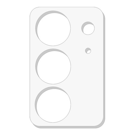 Protector Cristal Templado Cámara Trasera para Realme C75 Vidrio