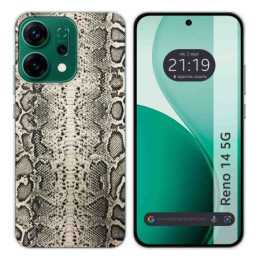 Funda Silicona para Oppo Reno 14 5G diseño Animal 01 Dibujos