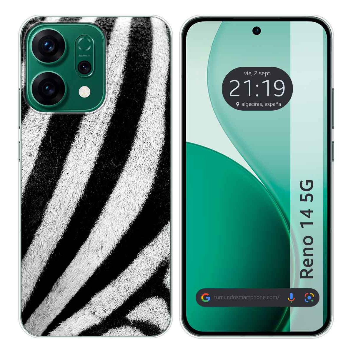 Funda Silicona para Oppo Reno 14 5G diseño Animal 02 Dibujos