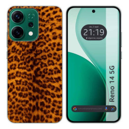 Funda Silicona para Oppo Reno 14 5G diseño Animal 03 Dibujos