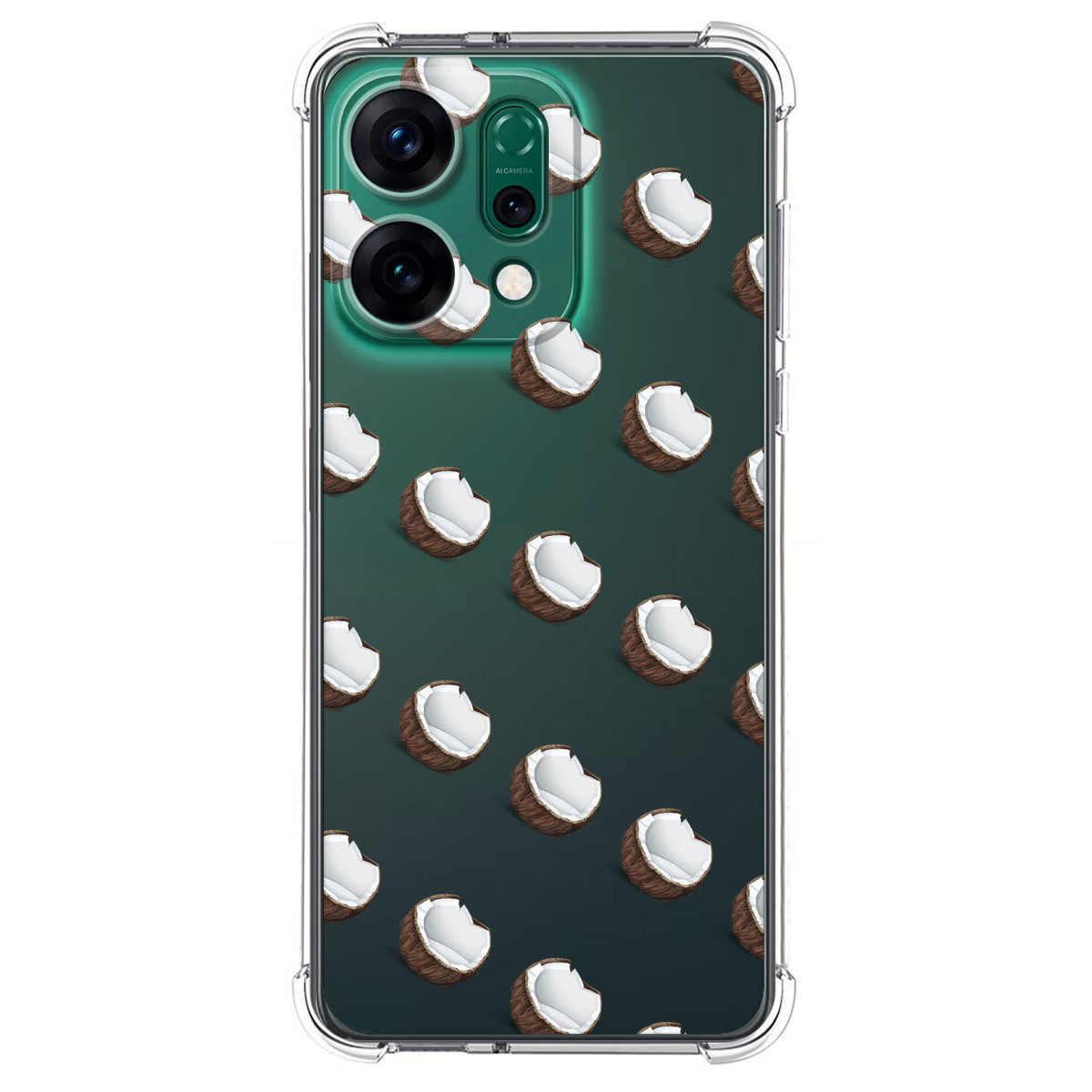 Funda Silicona Antigolpes para Oppo Reno 14 5G diseño Cocos Dibujos