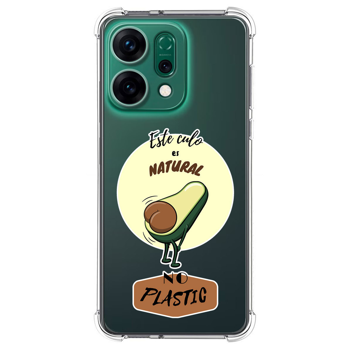 Funda Silicona Antigolpes para Oppo Reno 14 5G diseño Culo Natural Dibujos