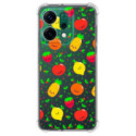 Funda Silicona Antigolpes para Oppo Reno 14 5G diseño Frutas 01 Dibujos