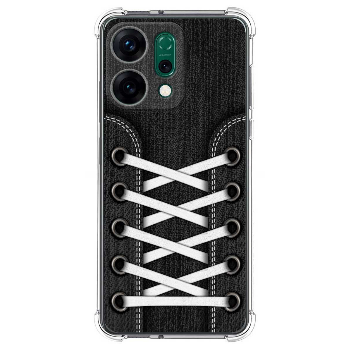 Funda Silicona Antigolpes para Oppo Reno 14 5G diseño Zapatillas 02 Dibujos