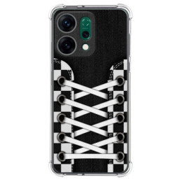 Funda Silicona Antigolpes para Oppo Reno 14 5G diseño Zapatillas 03 Dibujos