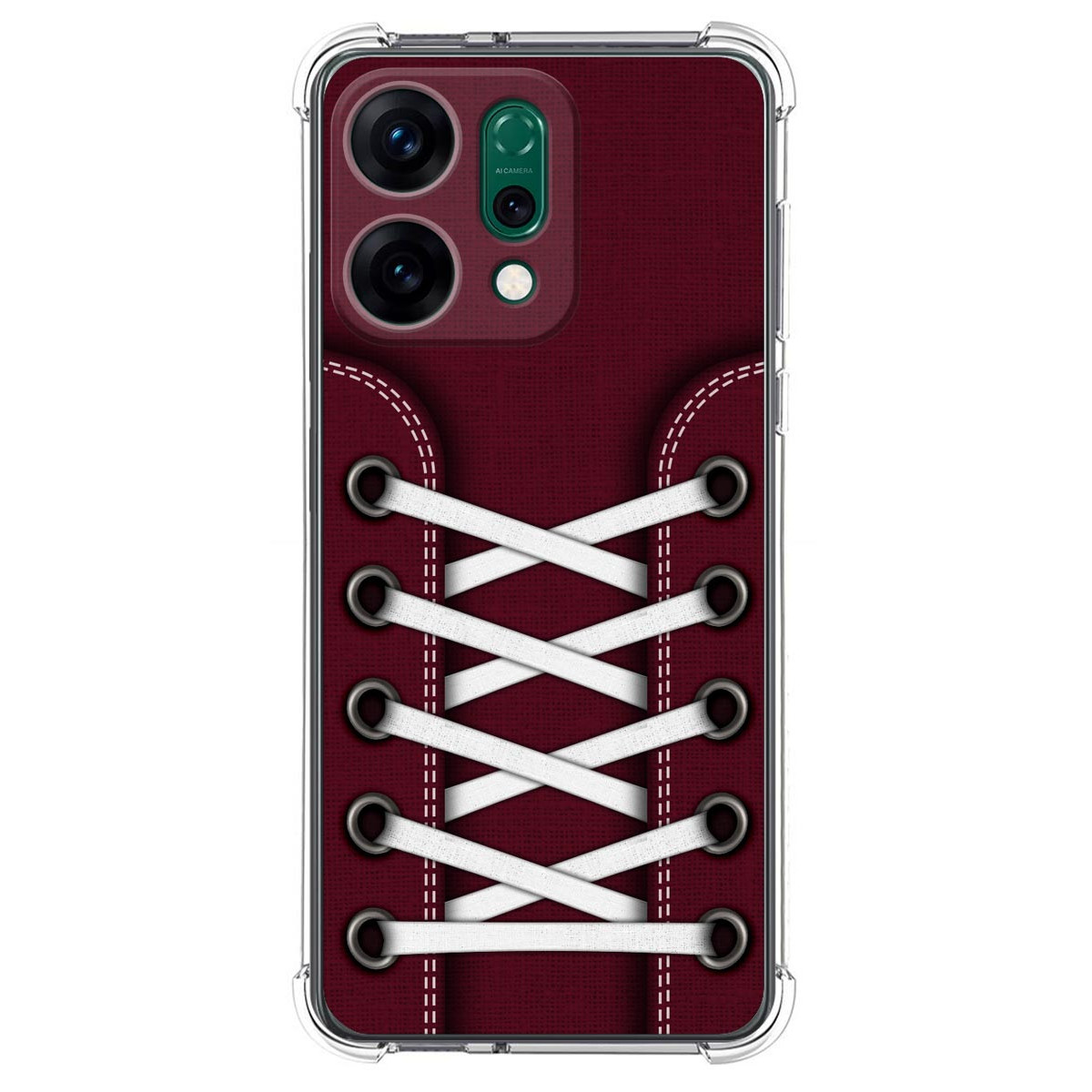 Funda Silicona Antigolpes para Oppo Reno 14 5G diseño Zapatillas 17 Dibujos