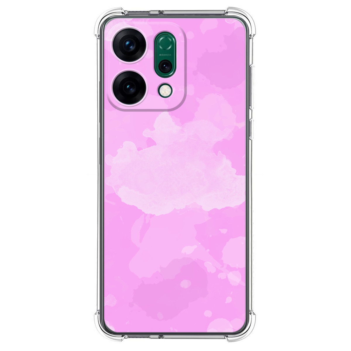 Funda Silicona Antigolpes para Oppo Reno 14 5G diseño Acuarela 04 Dibujos