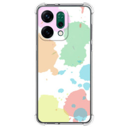 Funda Silicona Antigolpes para Oppo Reno 14 5G diseño Acuarela 05 Dibujos