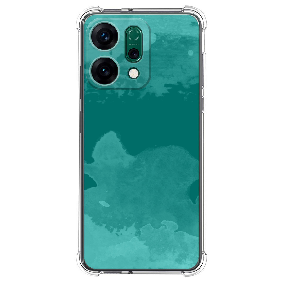 Funda Silicona Antigolpes para Oppo Reno 14 5G diseño Acuarela 06 Dibujos