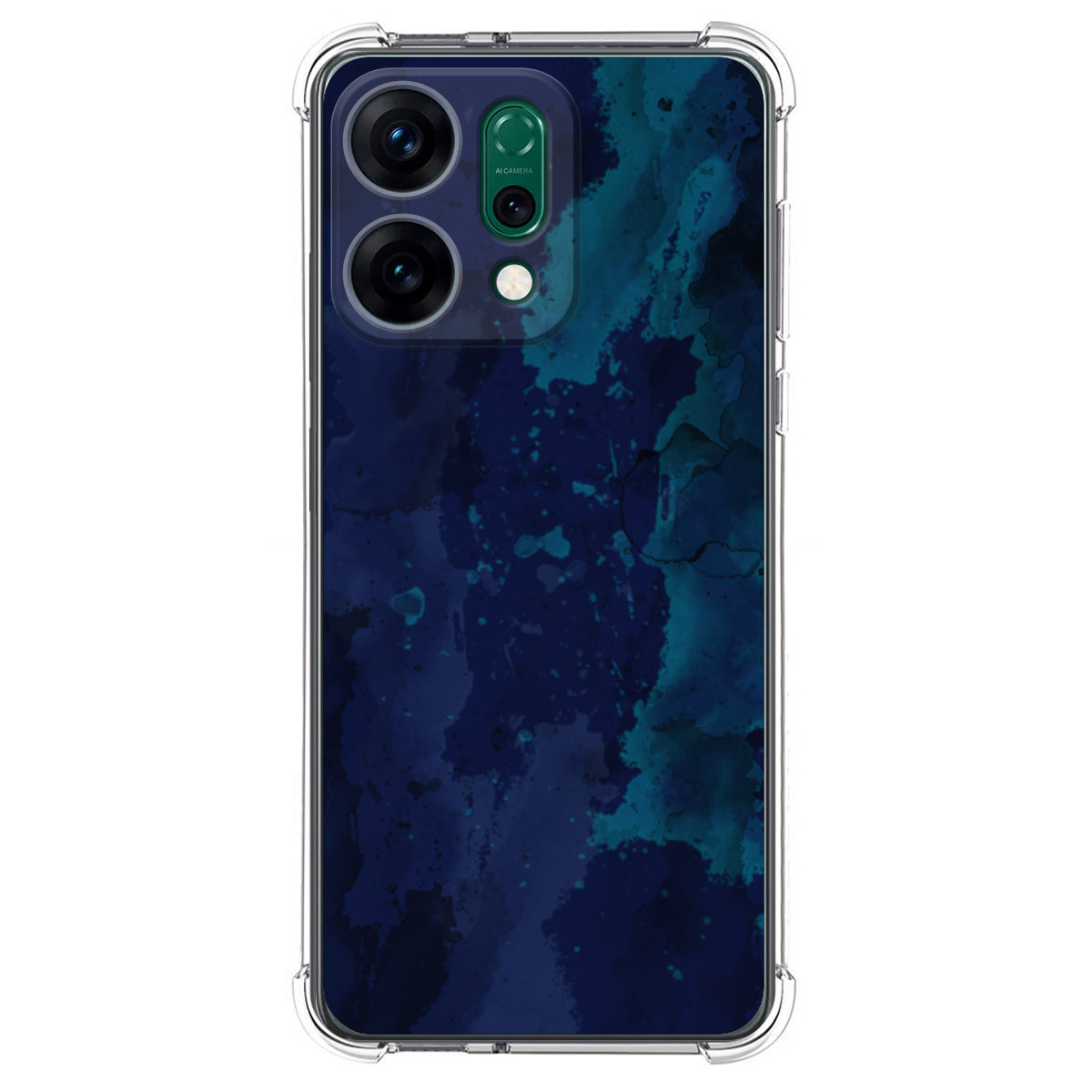Funda Silicona Antigolpes para Oppo Reno 14 5G diseño Acuarela 13 Dibujos