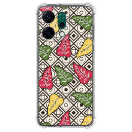 Funda Silicona Antigolpes para Oppo Reno 14 5G diseño Flores 11 Dibujos