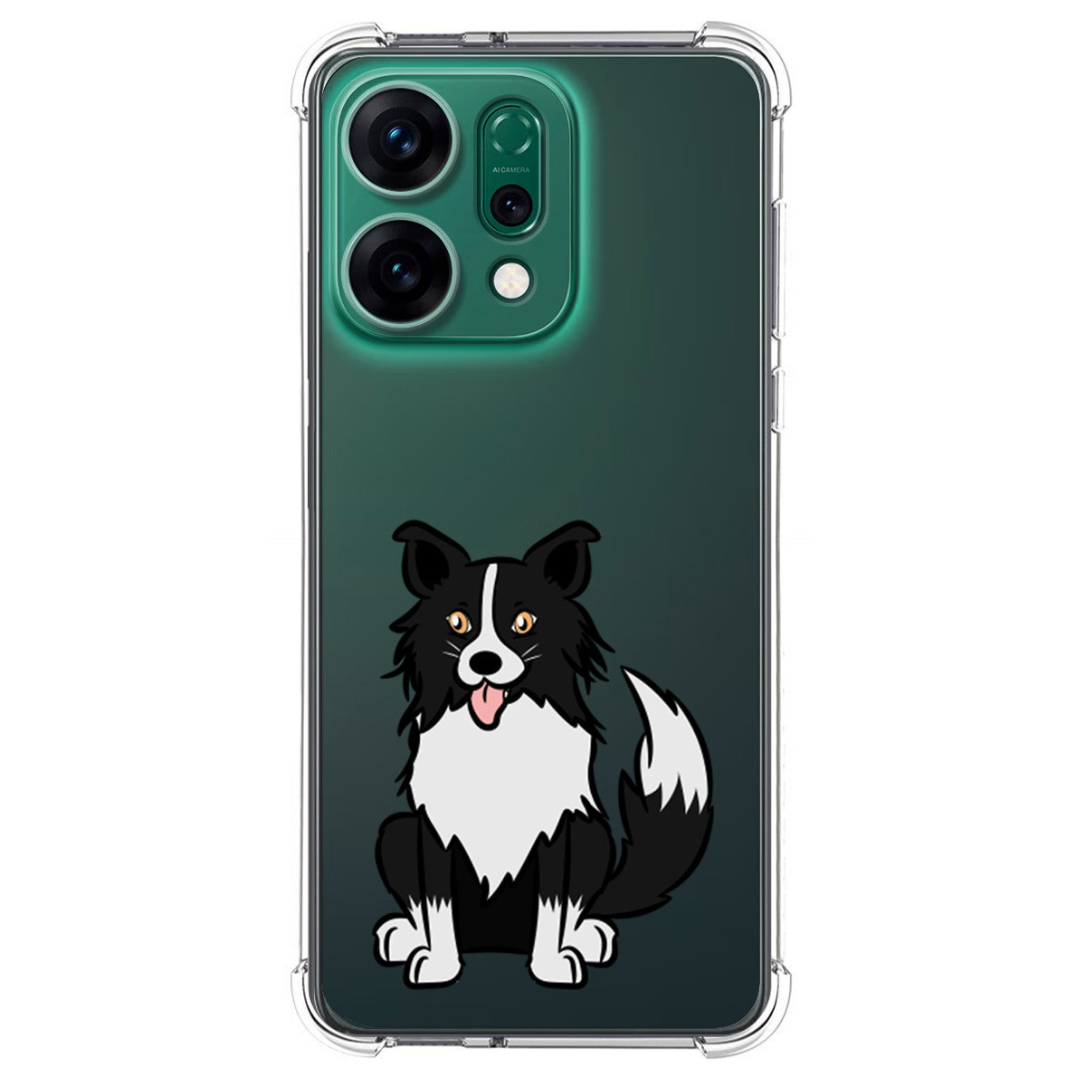 Funda Silicona Antigolpes para Oppo Reno 14 5G diseño Perros 01 Dibujos