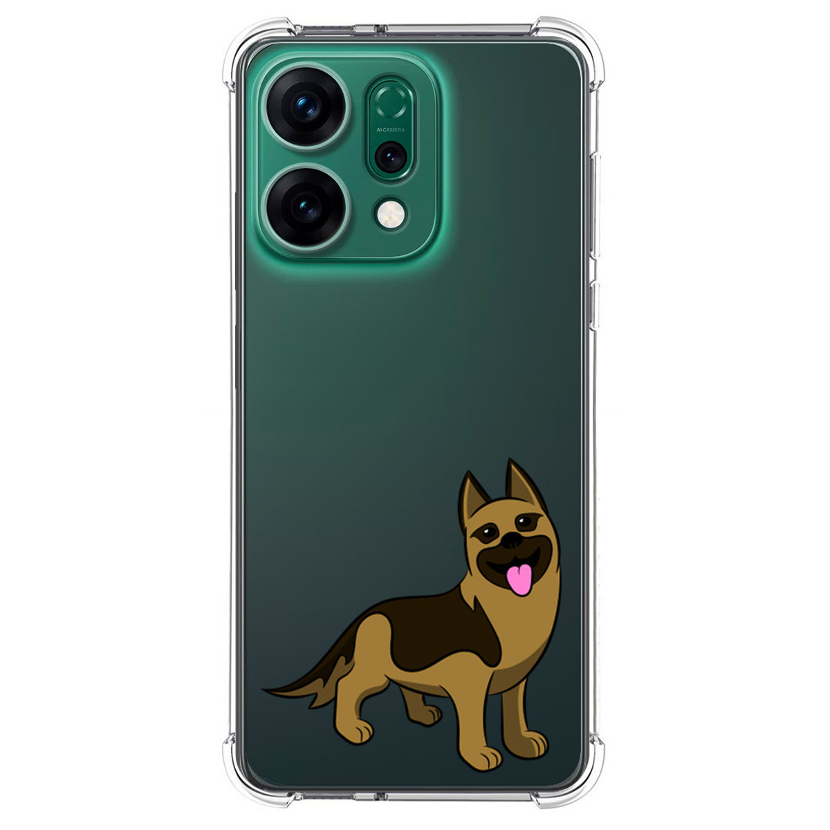 Funda Silicona Antigolpes para Oppo Reno 14 5G diseño Perros 03 Dibujos