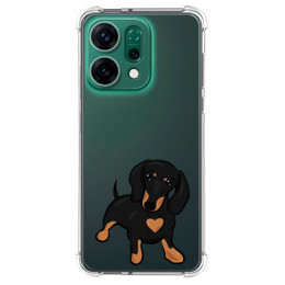 Funda Silicona Antigolpes para Oppo Reno 14 5G diseño Perros 04 Dibujos