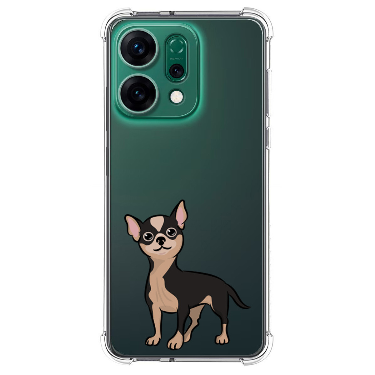 Funda Silicona Antigolpes para Oppo Reno 14 5G diseño Perros 05 Dibujos