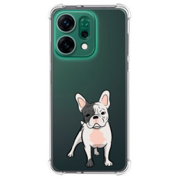 Funda Silicona Antigolpes para Oppo Reno 14 5G diseño Perros 06 Dibujos