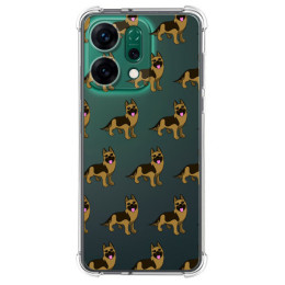 Funda Silicona Antigolpes para Oppo Reno 14 5G diseño Perros 09 Dibujos