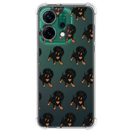 Funda Silicona Antigolpes para Oppo Reno 14 5G diseño Perros 10 Dibujos