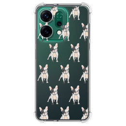 Funda Silicona Antigolpes para Oppo Reno 14 5G diseño Perros 12 Dibujos