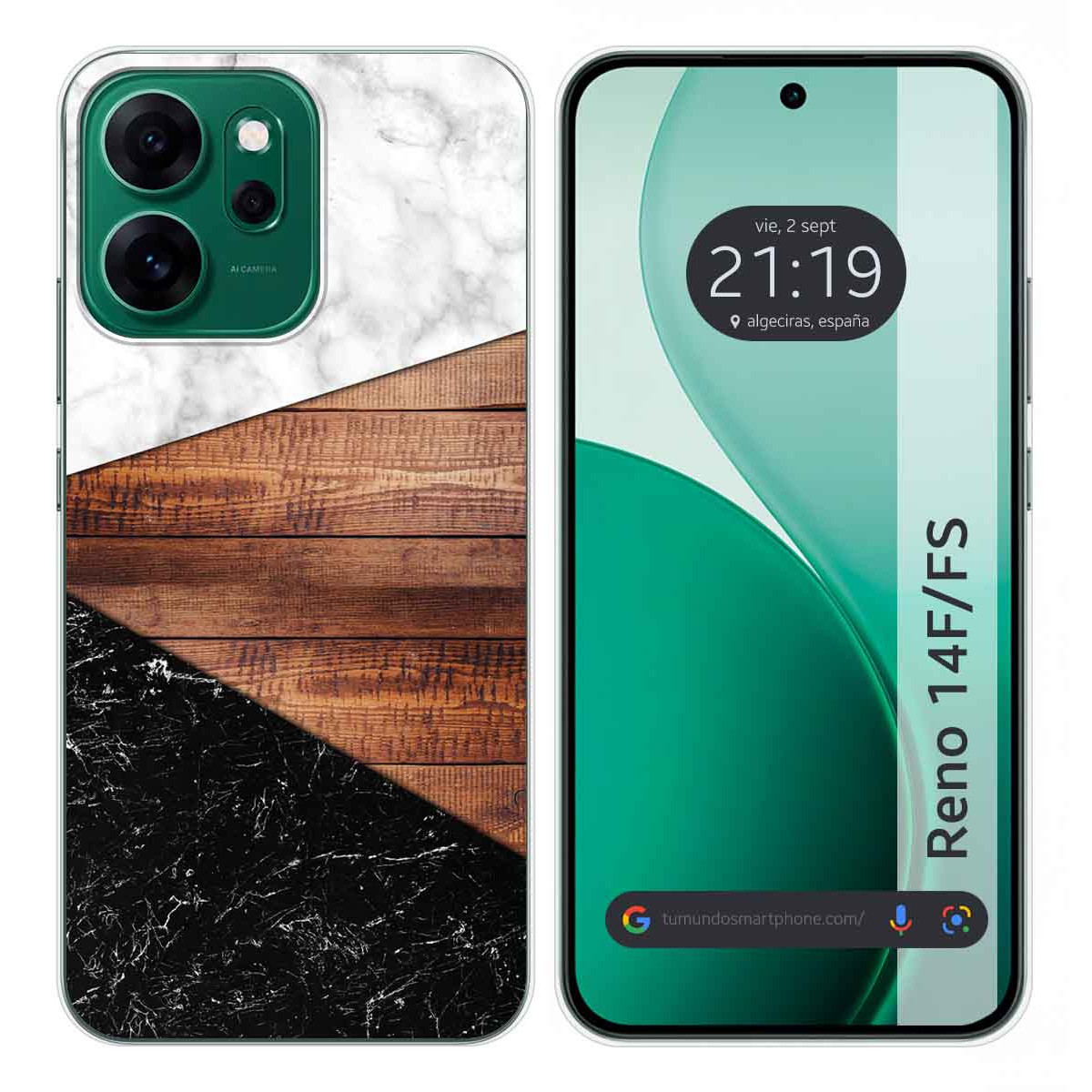 Funda Silicona para Oppo Reno 14 F / 14F 5G diseño Mármol 11 Dibujos