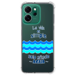 Funda Silicona Antigolpes para Oppo Reno 14 F / 14F 5G diseño Agua Dibujos