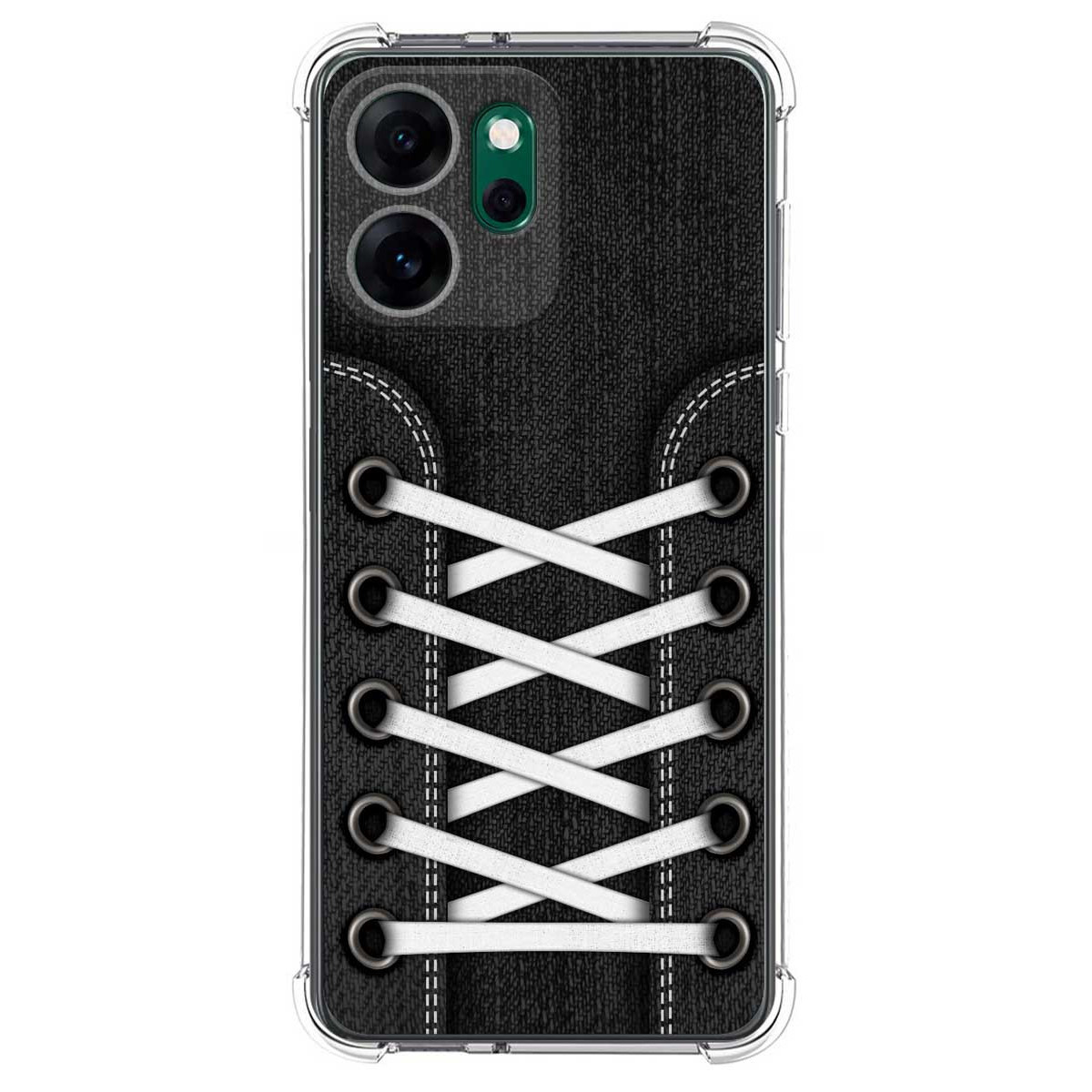 Funda Silicona Antigolpes para Oppo Reno 14 F / 14F 5G diseño Zapatillas 02 Dibujos