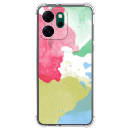 Funda Silicona Antigolpes para Oppo Reno 14 F / 14F 5G diseño Acuarela 02 Dibujos