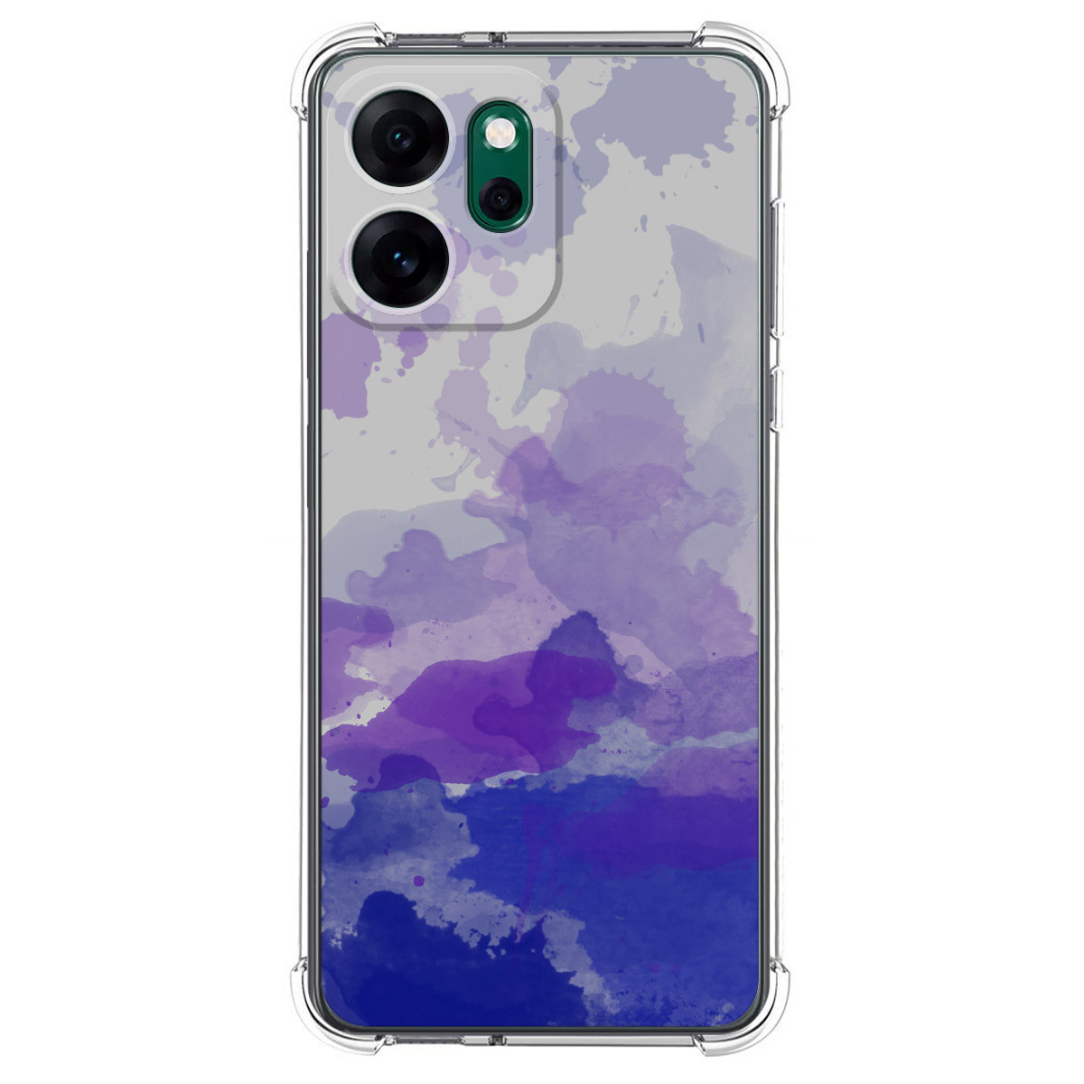 Funda Silicona Antigolpes para Oppo Reno 14 F / 14F 5G diseño Acuarela 09 Dibujos