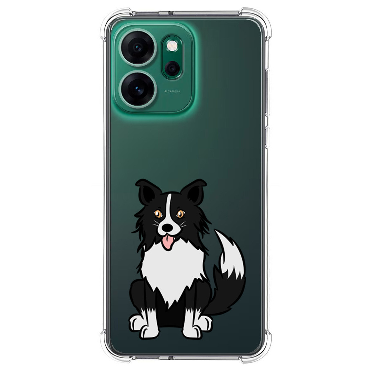 Funda Silicona Antigolpes para Oppo Reno 14 F / 14F 5G diseño Perros 01 Dibujos