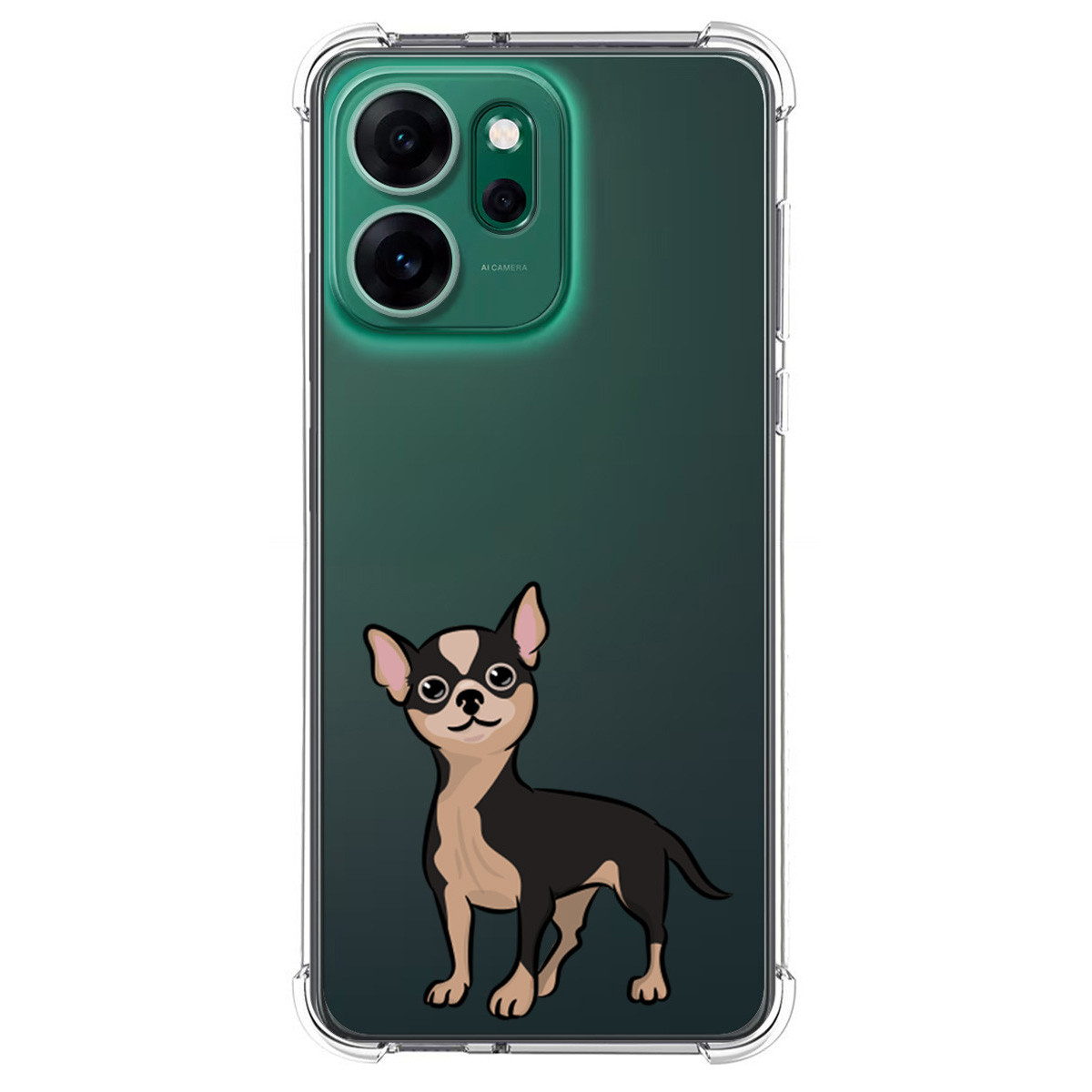 Funda Silicona Antigolpes para Oppo Reno 14 F / 14F 5G diseño Perros 05 Dibujos