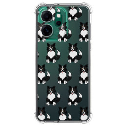 Funda Silicona Antigolpes para Oppo Reno 14 F / 14F 5G diseño Perros 07 Dibujos