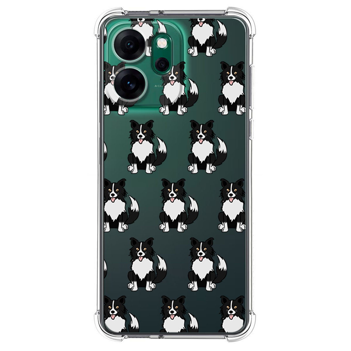 Funda Silicona Antigolpes para Oppo Reno 14 F / 14F 5G diseño Perros 07 Dibujos