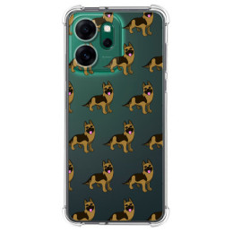 Funda Silicona Antigolpes para Oppo Reno 14 F / 14F 5G diseño Perros 09 Dibujos