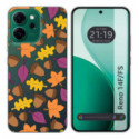 Funda Silicona Transparente para Oppo Reno 14 FS / 14FS 5G diseño Otoño Dibujos