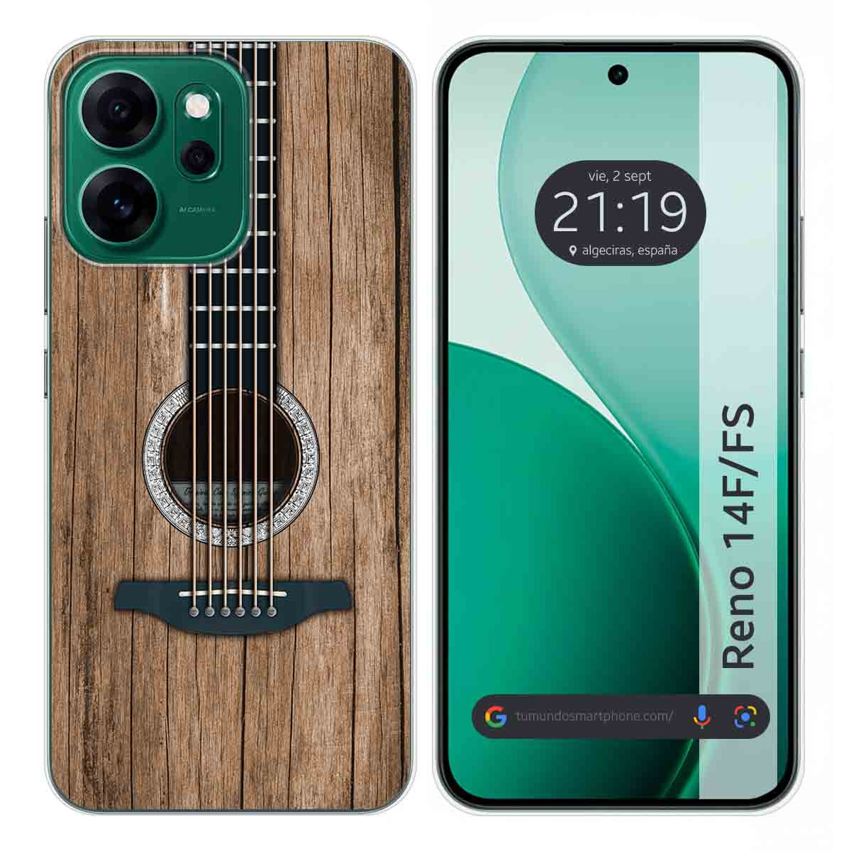 Funda Silicona para Oppo Reno 14 FS / 14FS 5G diseño Madera 11 Dibujos