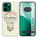Funda Silicona para Oppo Reno 14 FS / 14FS 5G diseño Creativity Dibujos