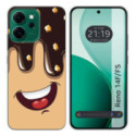 Funda Silicona para Oppo Reno 14 FS / 14FS 5G diseño Helado Chocolate Dibujos