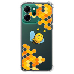 Funda Silicona Antigolpes para Oppo Reno 14 FS / 14FS 5G diseño Abeja Dibujos