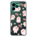 Funda Silicona Antigolpes para Oppo Reno 14 FS / 14FS 5G diseño Cerdos Dibujos