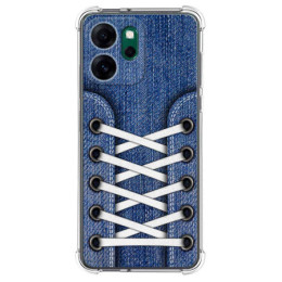 Funda Silicona Antigolpes para Oppo Reno 14 FS / 14FS 5G diseño Zapatillas 01 Dibujos