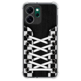 Funda Silicona Antigolpes para Oppo Reno 14 FS / 14FS 5G diseño Zapatillas 03 Dibujos