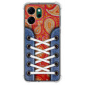 Funda Silicona Antigolpes para Oppo Reno 14 FS / 14FS 5G diseño Zapatillas 10 Dibujos